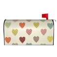 thumbnail image 2 of Balery Heart Polka Dot Mailbox Cover - Standard Size-21x18 in, 2 of 9