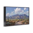 thumbnail image 2 of Stupell Industries Rustic Lodge Desert Mountains at Sunset Glow Black Framed Giclee Art, 18 x 12, by Gina Kelly, 2 of 8