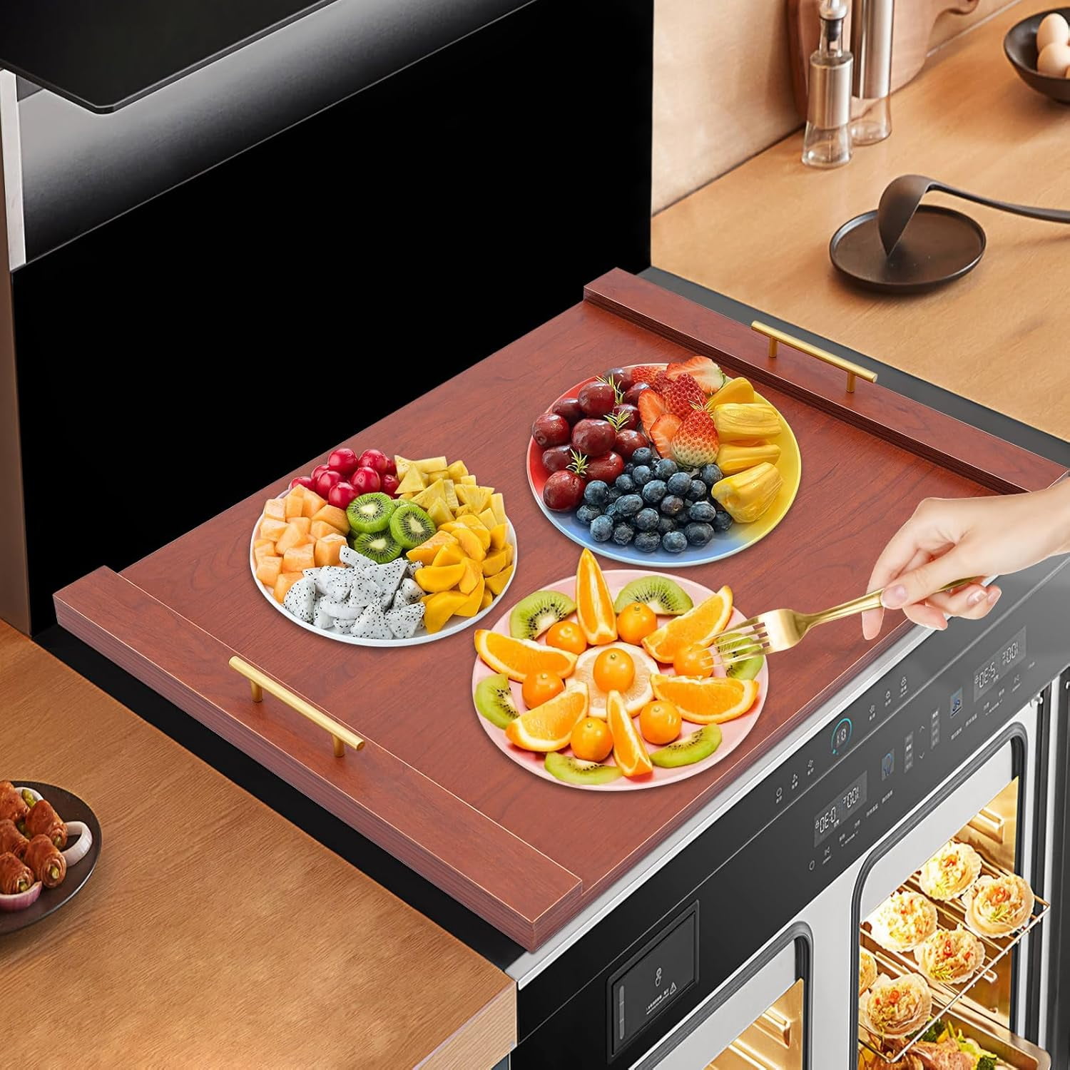 Stove Top Cover Noodle Board Stove Covers Stovetop Plate Description For Electric Stove and Gas Stove