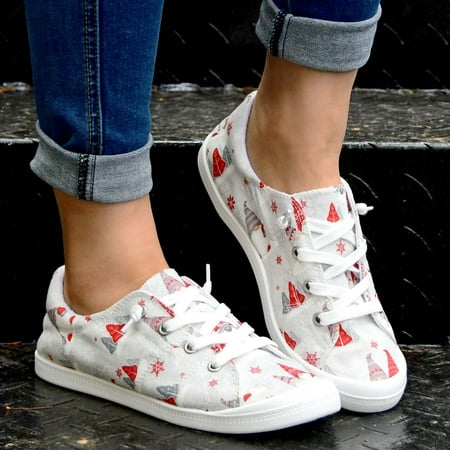 

Egmy Women S Fashion Flats Shoes Lightweight Soft Comfortable Loafers Shoes Casual Shoe Canva Shoe White 38