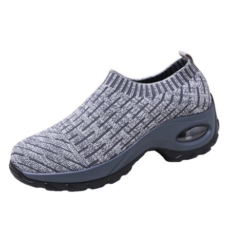 

MIARHB Women Lightweight Air Cushion Safety Sneakers Slip Resistant Work Sneakers