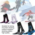 thumbnail image 6 of UDIYO Men Women Winter Outdoor Sports Snowboard Skiing Thicken Warm Thermal Tube Socks, 6 of 6