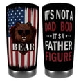 thumbnail image 1 of Taza de hielo de 20 oz con patrón personalizado, taza para automóvil de 20 oz, acero inoxidable 304, taza térmica versátil, 1 of 5