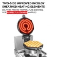 thumbnail image 3 of ALDKitchen Bubble Waffle Maker Machine | Manual Thermostat | Commercial Waffle Iron | 110V, 3 of 9