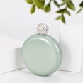 thumbnail image 6 of 140ml Flask Portable Leak-proof Faux Crystal Lid Alcohol Flask for Office, 6 of 7