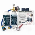 thumbnail image 5 of Duracool 12a Super Refrigerant Recharge Kit, for R-134a mobile air-conditioning AC Systems which contains 2 Cans Refrigerant, Charging Hose with Pressure Gauge & Quick Connect, Vent Thermometer, 5 of 5