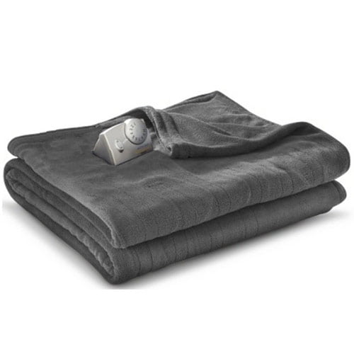 Biddeford MicroPlush Analog Electric Heated Blanket Twin Full Queen