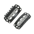 thumbnail image 4 of Unique Bargains 20 Pcs U Shape Snap Wig Hair Clips for Hair Extension Black, 4 of 5