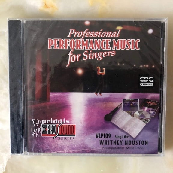 Sing Like Whitney Houston - Professional Performance Music For Singers (CD) (Mint (M))