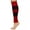Red, variant on Sierra Socks Girls' Lambswool Striped Knee High Leg Warmers, Warm & Stylish for Winter, One Size