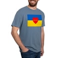 thumbnail image 4 of CafePress - National Flag Of ??????? / Ukraine High Qu T Shirt - Mens Comfort Colors Shirt, 4 of 5
