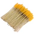 thumbnail image 1 of Disposable Non- Disposable Eyebrow Brush,  Disposable Eyelash Brush, For Makeup Practice Salon Home Yellow, 1 of 8