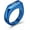 Blue-MOM-NO.7, variant on Stainless Steel Simple Style Cremation Urn Ring for Ashes for Women Waterproof Locket Rings Memorial Jewelry Cremation Jewelry Urn Ring