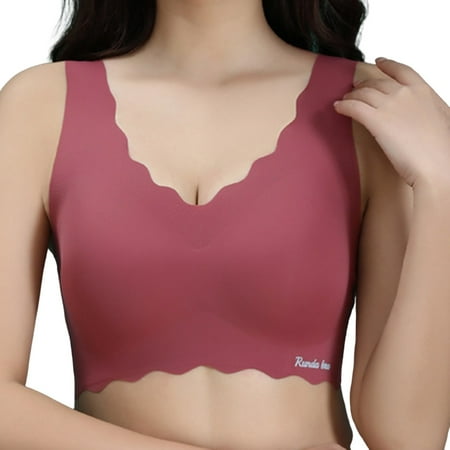 

Vedolay Plus Size Lingerie For Women Women s Satin Tracings Minimizer Maximum Support Underwire Bra Watermelon Red L