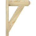 thumbnail image 3 of Ekena Millwork 6"W x 18"D x 26"H Traditional Rough Sawn Craftsman Outlooker, Douglas Fir, 3 of 4