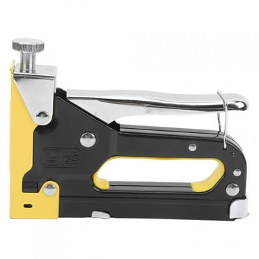 600 Nail Capacity, Perfect for Upholstery, Photo Frames, and Ad Fixings - Industrial Grade Tool 3-in-1 Staple Gun