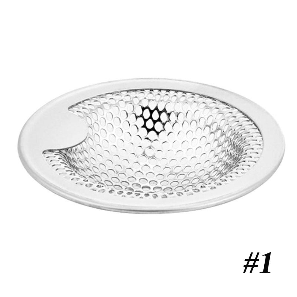 New Shower Stopper Bathtub Stainless Steel Sink Strainer Drain Filter