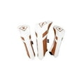 thumbnail image 3 of Izzo Golf Premium Club Headcover Set White/Camel, 3 of 3
