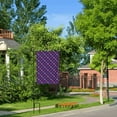 thumbnail image 6 of Easygdp Purple Mardi Gras Garden Flag Yard Flag Welcome Flag, Double-Sided, Weather Resistant for Outdoor Decor - 28"x40", 6 of 9
