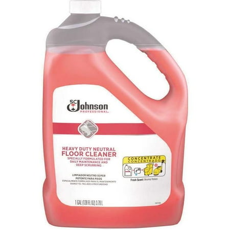 SC Johnson & Son 680079 1 gal Professional Heavy Duty Neutral Floor Cleaner - 4 Per Case