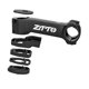 thumbnail image 2 of Bike Handlebar Riser Black Black Sturdy Fácil de instalar el vástago para bicicletas para bicicleta 318cmx12cm, 2 of 8