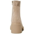 No Boundaries Women's Chelsea Boots with Knit Panel