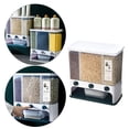 thumbnail image 3 of Distributeur de Riz 11 lbs Conteneur de Stockage de Nourriture Sèche pour Garde-Manger pour Soja Bleu, 3 of 10