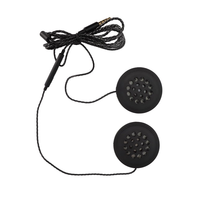 Auriculares para Casco Auriculares para Motocicleta de 35 Mm con Control de Volumen Auriculares para Casco de Motocicleta con Respuesta Automática para Deportes Al Aire Libre
