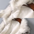 thumbnail image 3 of Qarigey Manténgase abrigado con estilo con una chaqueta polar sin mangas, moderna y versátil, chaleco esponjoso de moda Camisetas sin mangas Como se muestra S, 3 of 6