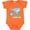 Orange, variant on Inktastic My Great Aunt Loves Me with Cute Sharks Boys or Girls Baby Bodysuit
