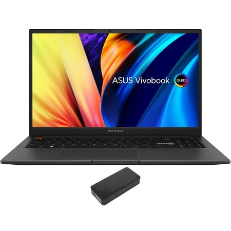 ASUS Vivobook S 15 Home/Business Laptop (Intel i5-12500H 12-Core, 15.6in 60 Hz Full HD (1920x1080), Intel Iris Xe, 8GB RAM, 512GB SSD, Backlit KB, Win 11 Home) with DV4K Dock