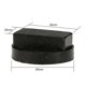 thumbnail image 3 of FESTFENDS 2Ud Adaptador Jack Pad De Goma Negro Para Evitar Daños En De, 3 of 8