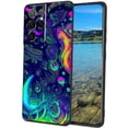 thumbnail image 1 of Compatible with Samsung Galaxy S21 Ultra Phone Case, Psychedelic-Trippy-Alien-Art-Visuals-Colours12 Case Men Women, Flexible Silicone Shockproof Case for Samsung Galaxy S21 Ultra, 1 of 1