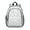 Dark-green, variant on Backpack Showcasing Tropical Flamingo Paradise Artwork with Large Capacity Compartments for Electronics, Documents and Daily Essentials