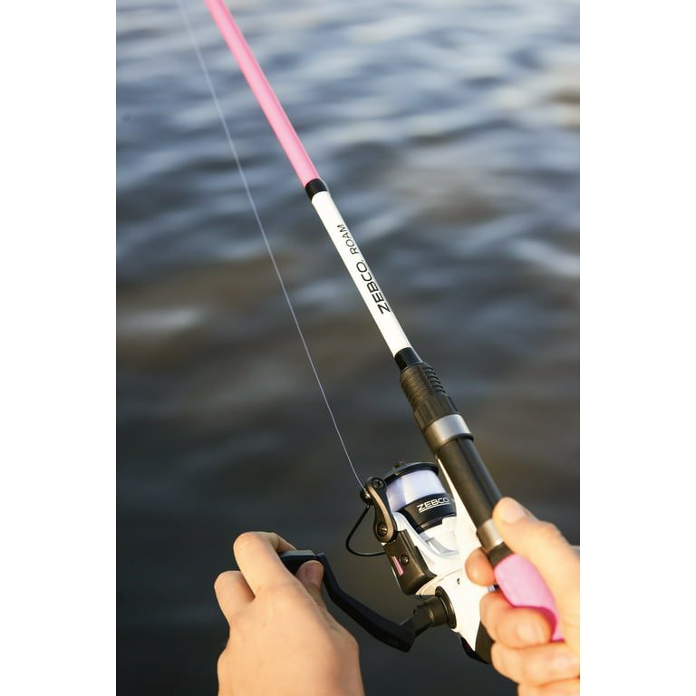 Zebco ROAM™ Spincast Fishing Reel, Pre-Spooled, Anti-Reverse, Reversible