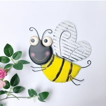 Kayannuo Bedroom Decor Metal Bee Wall Decoration Outdoor Garden Fence Art, Hanging Decoration Of Living Room And Bedroom Graduation Gifts for Her (B)