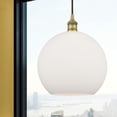 thumbnail image 2 of 616-1P-BB-G121-12 Innovations Lighting Athens - 1 Light Mini Pendant In Industrial Style-14.38 Inches Tall and 11.75 Inches Wide-Brushed Brass, 2 of 2