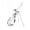 White, variant on YUNIC Lightweight Golf Stand Bag, Portable Golf Club Carry Bag with Adjustable Shoulder Strap & Extra Storage Pockets, Pink