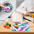 thumbnail image 3 of Yayeee Dish Drying Mat for Kitchen Counter 16" x 18" Microfiber Super Absorbent Coffee Decorative Pad, Abstract Drawing, 3 of 9