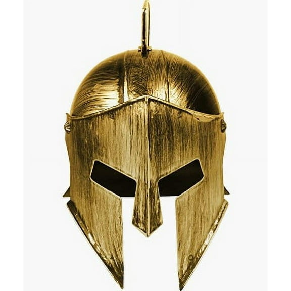 Studio Halloween Antique Gold Medieval Spartan Helmet