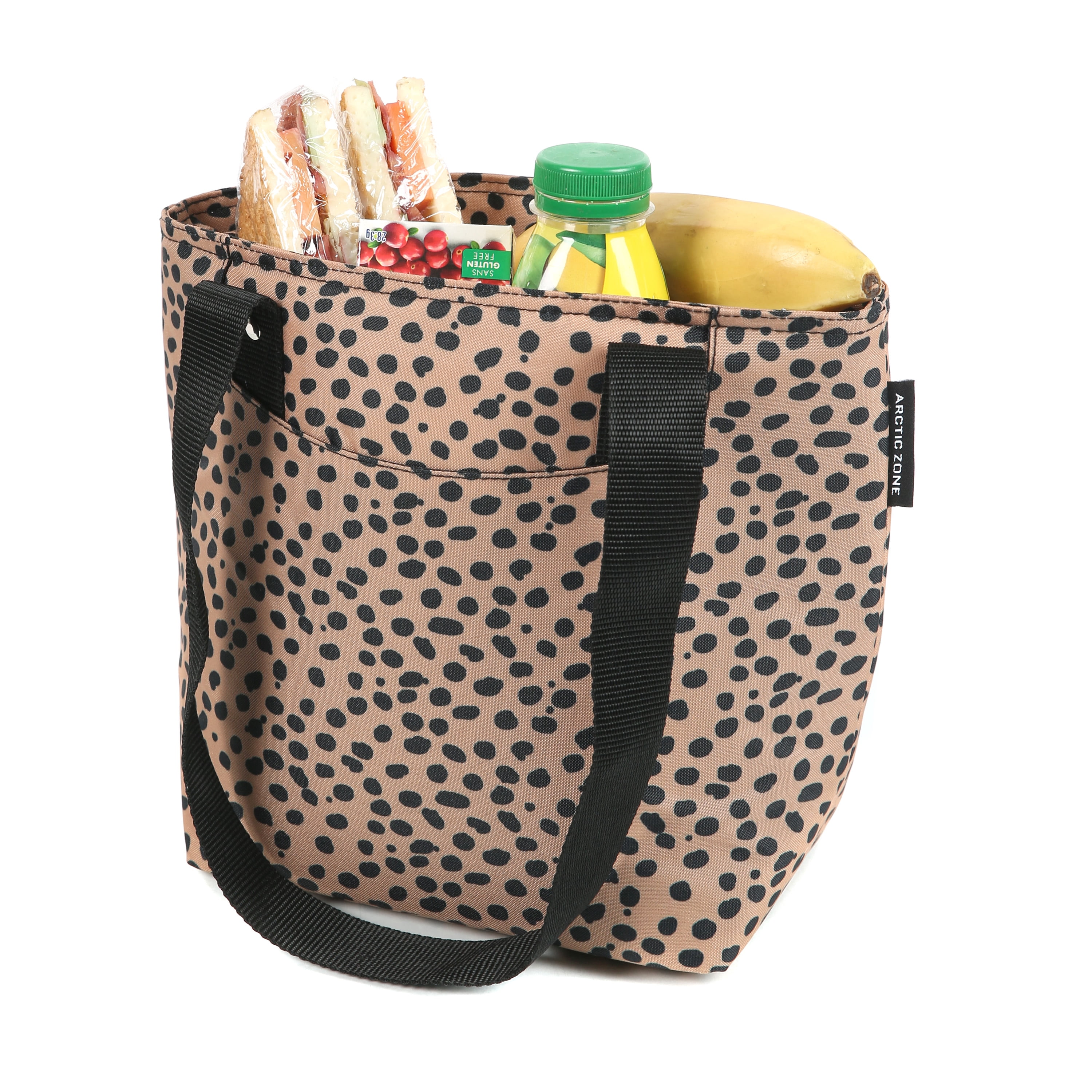 Arctic Zone Metropolis Lunch Tote, Lunch Bag For Women, Leopard Print