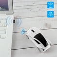 thumbnail image 6 of PloutoRich Wireless Mouse Cool Car Shape Mouse 2.4GHz Optical Cordless Mice with USB Receiver for Laptop PC Computer, White, 6 of 10