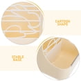 thumbnail image 3 of unbranded Comedero De Para Conejos Beige Con Base Estable Para Jaulas De Pequeños, 3 of 7