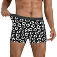 thumbnail image 2 of Kdxio Men's Boxer Briefs with Black Leopard Print - Comfortable and Breathable Underwear for Everyday Wear, 2 of 7