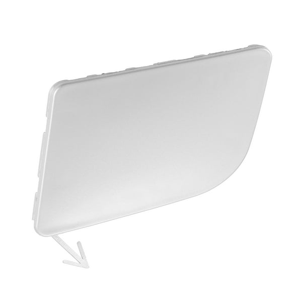 622A03YU0H Front Bumper Tow Hook Cover Towing Eye Cap Fit for Nissan Sentra Silver Tone