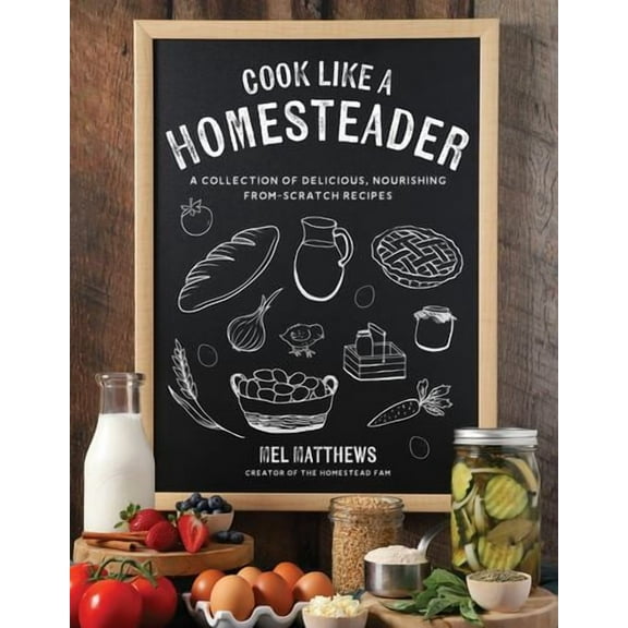 Cook Like a Homesteader: A Collection of Delicious, Nourishing From-Scratch Recipes