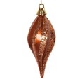 thumbnail image 1 of Vickerman M132588 8 in. Copper Candy Glitter Swirl Drop Ornament, 1 of 1