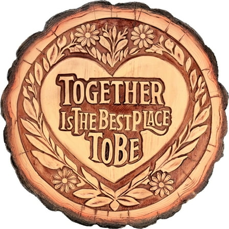 TOGETHER STEPPING STONE / DECORATIVE WALL PLAQUE