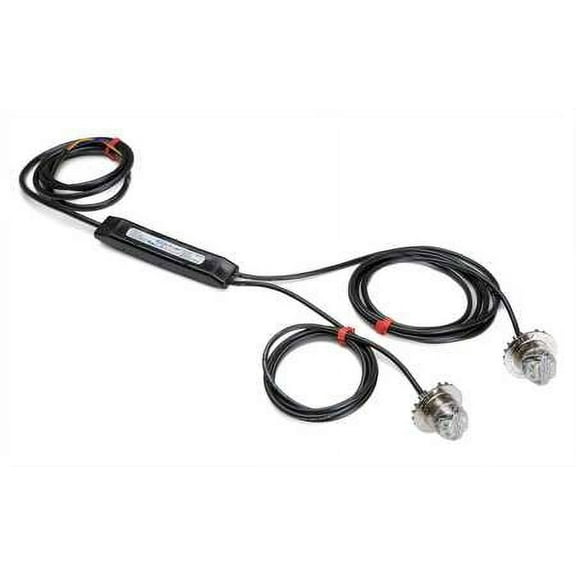 LED Corner Strobe,White ECCO 9021CC