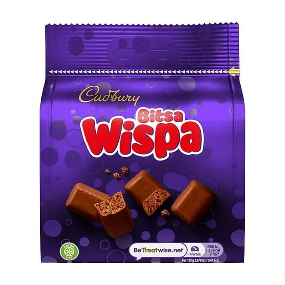 Cadbury Bitsa Wispa Milk Chocolate Bag 85g